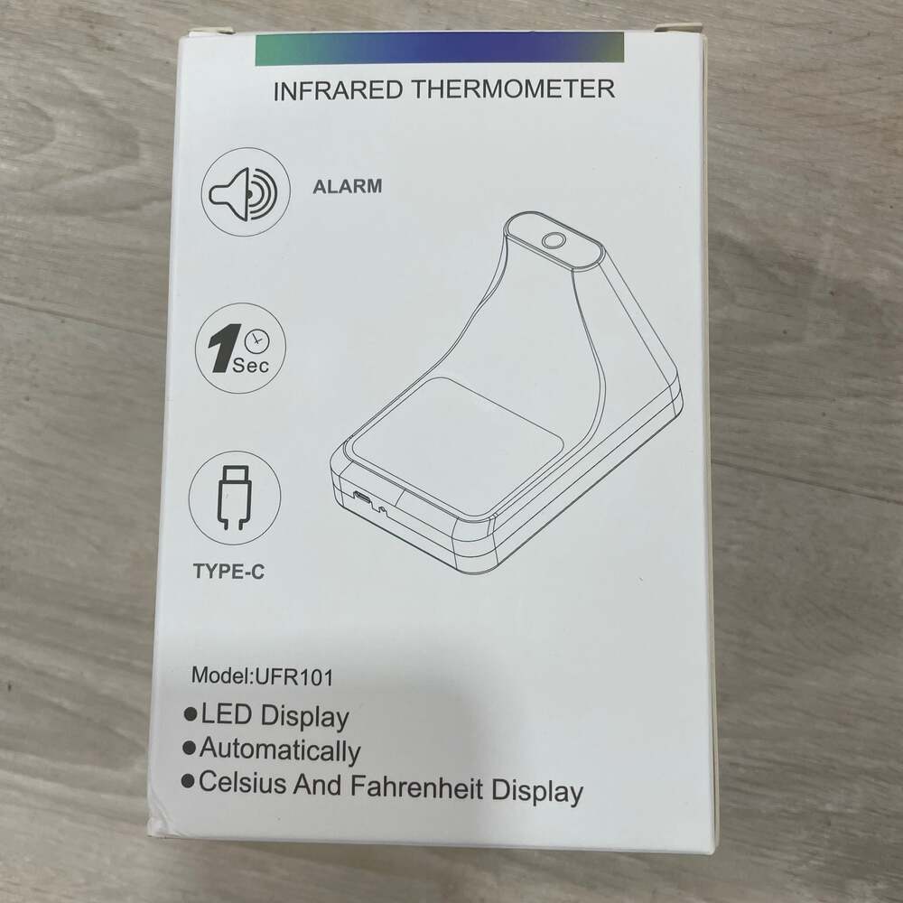 GEKKA UFR101 Wall Mounted Infrared Forehead Thermometer Non-Contact Digital Disp